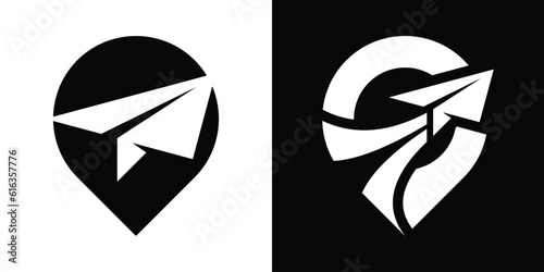 logo design travel icon vector inspiration