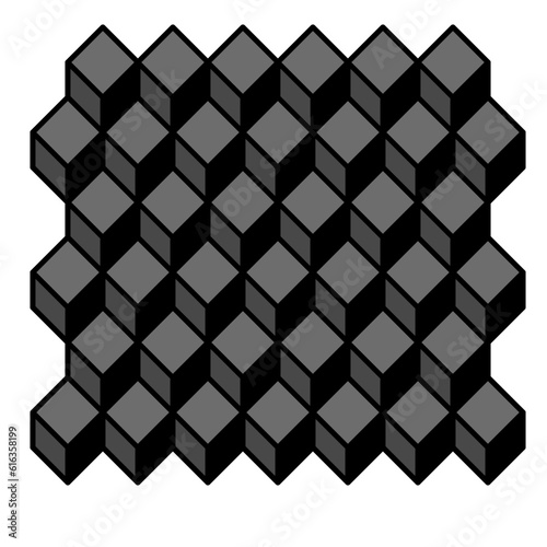 cube seamless motive pattern background and texture 