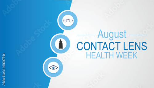 Contact lens health week is observed every year in August. Healthy contact lens hygiene practices