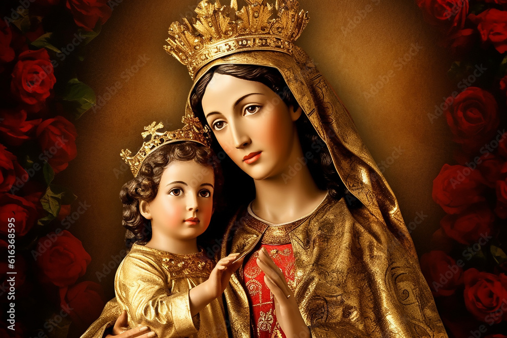 Virgen del Carmen, Blessed Virgin Mary, Our Lady Nossa Senhora do Carmo, mother of God in the Catholic religion, Madonna, religion faith Christianity Jesus Christ, saints holy. Virgen del Carmen, Blessed Virgin Mary, Our Lady Nossa Senhora do Carmo, mother of God in the Catholic religion, Madonna, religion faith Christianity Jesus Christ, saints holy.