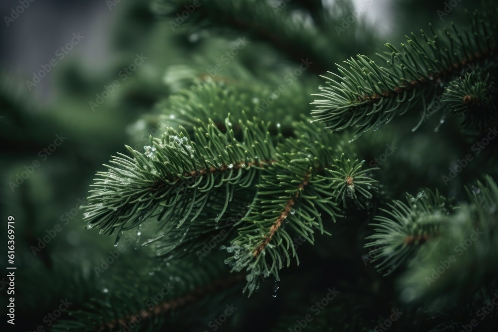 Pruce pine branches. Generate Ai Pruce pine branches. Generate Ai