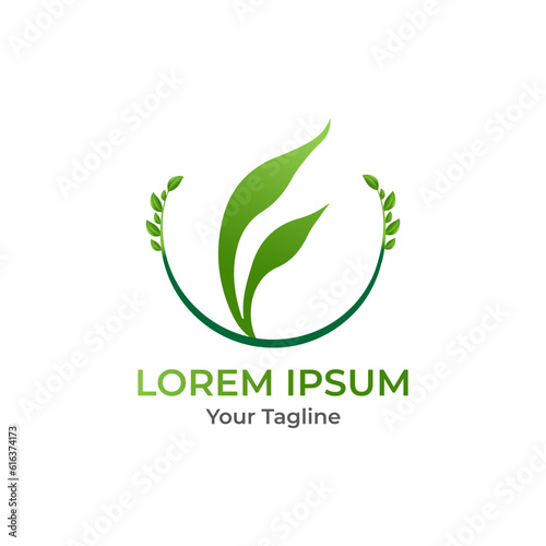 An Organic Logo Celebrating Sustainable Living