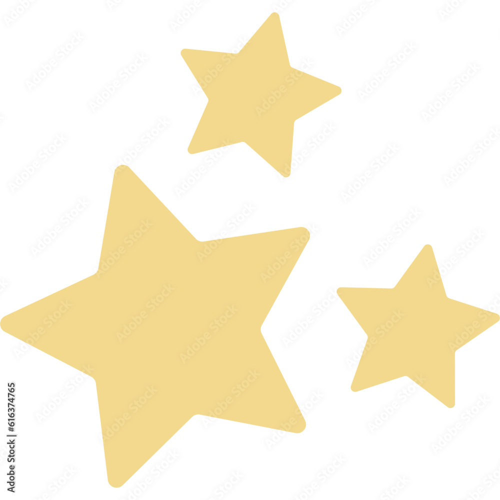 Obraz premium Simple Star Element-03