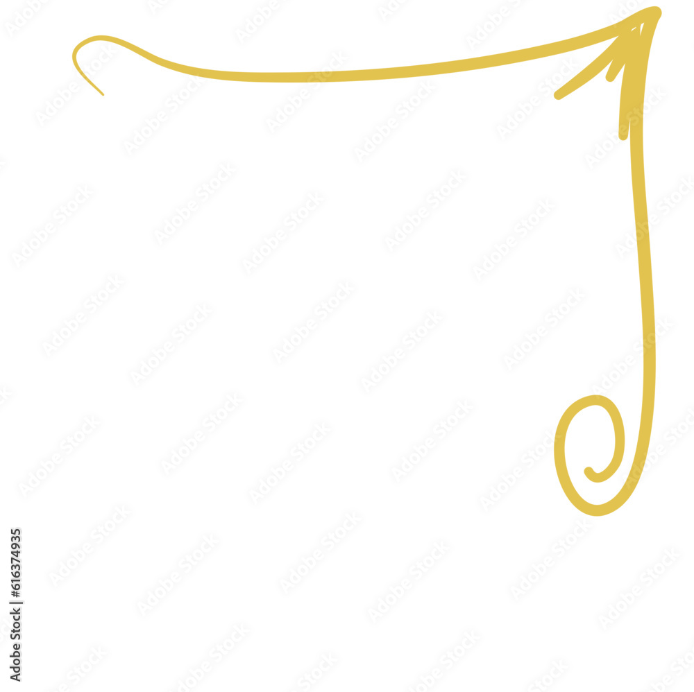 Gold Corner Foliage Leaf Decoration Gold Corner Foliage Leaf Decoration