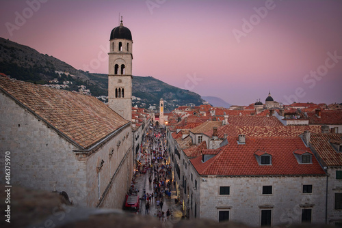 Stradun at Dusk - Dubrovnik, Croatia