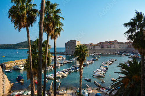 Sunny Day in Beautiful Dubrovnik  Croatia