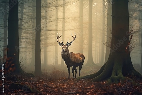 Majestic Stag Regal Deer © mindscapephotos