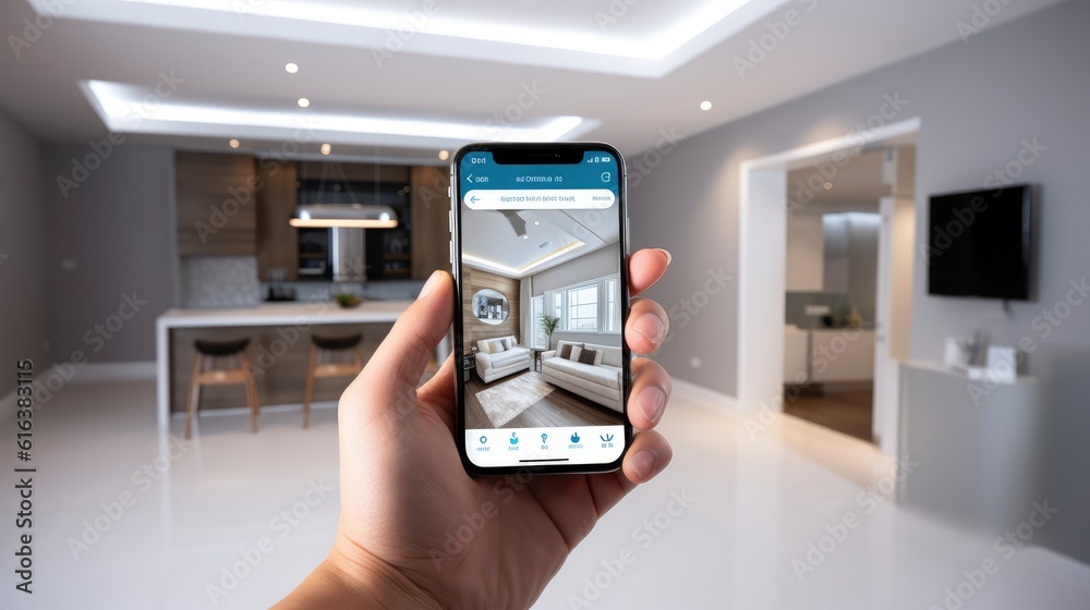 Generative AI hand hold smart phone control surveillance cameras Generative AI hand hold smart phone control surveillance cameras
