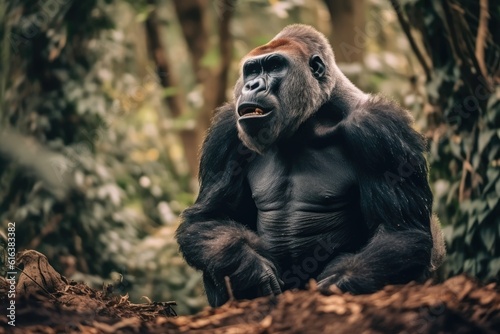 The Mighty Gorilla Powerful Primate © mindscapephotos