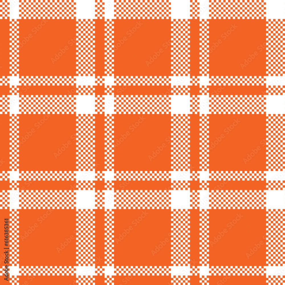 Scottish Tartan Pattern. Tartan Seamless Pattern Template for Design Ornament. Seamless Fabric Texture.