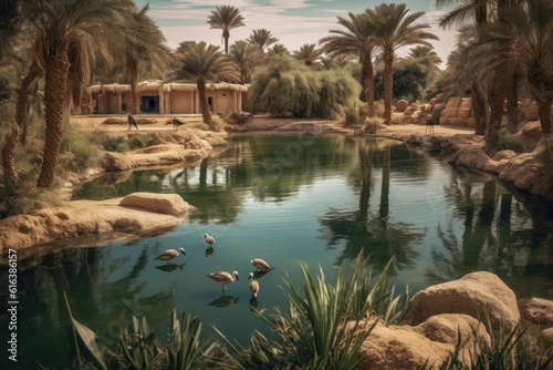 Desert Oasis Arid Haven