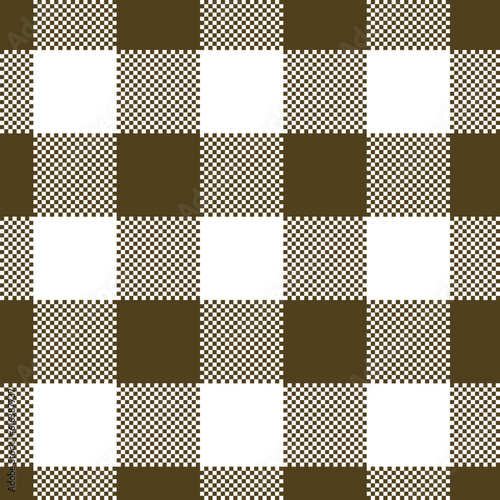 Scottish Tartan Seamless Pattern. Checker Pattern Template for Design Ornament. Seamless Fabric Texture.