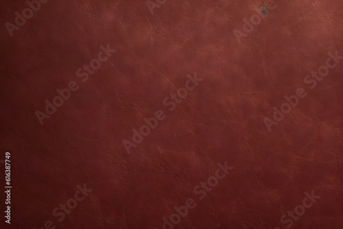 Texture of red leather material and background. photo