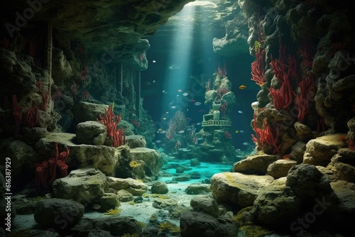 Mystical Underwater Caves Enigmatic Submerged Grottoes