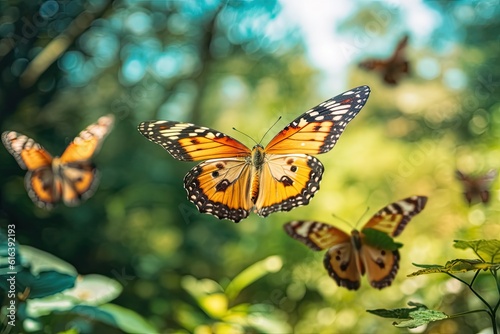 Delicate Butterflies Fragile Lepidoptera