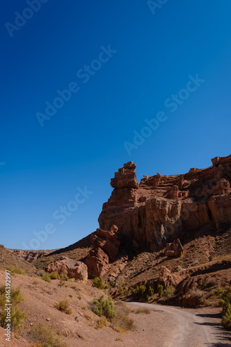 summer Charyn canyon Almaty region