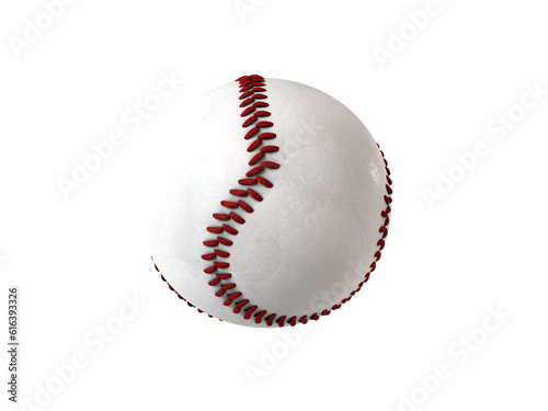 baseball ball isolated on white