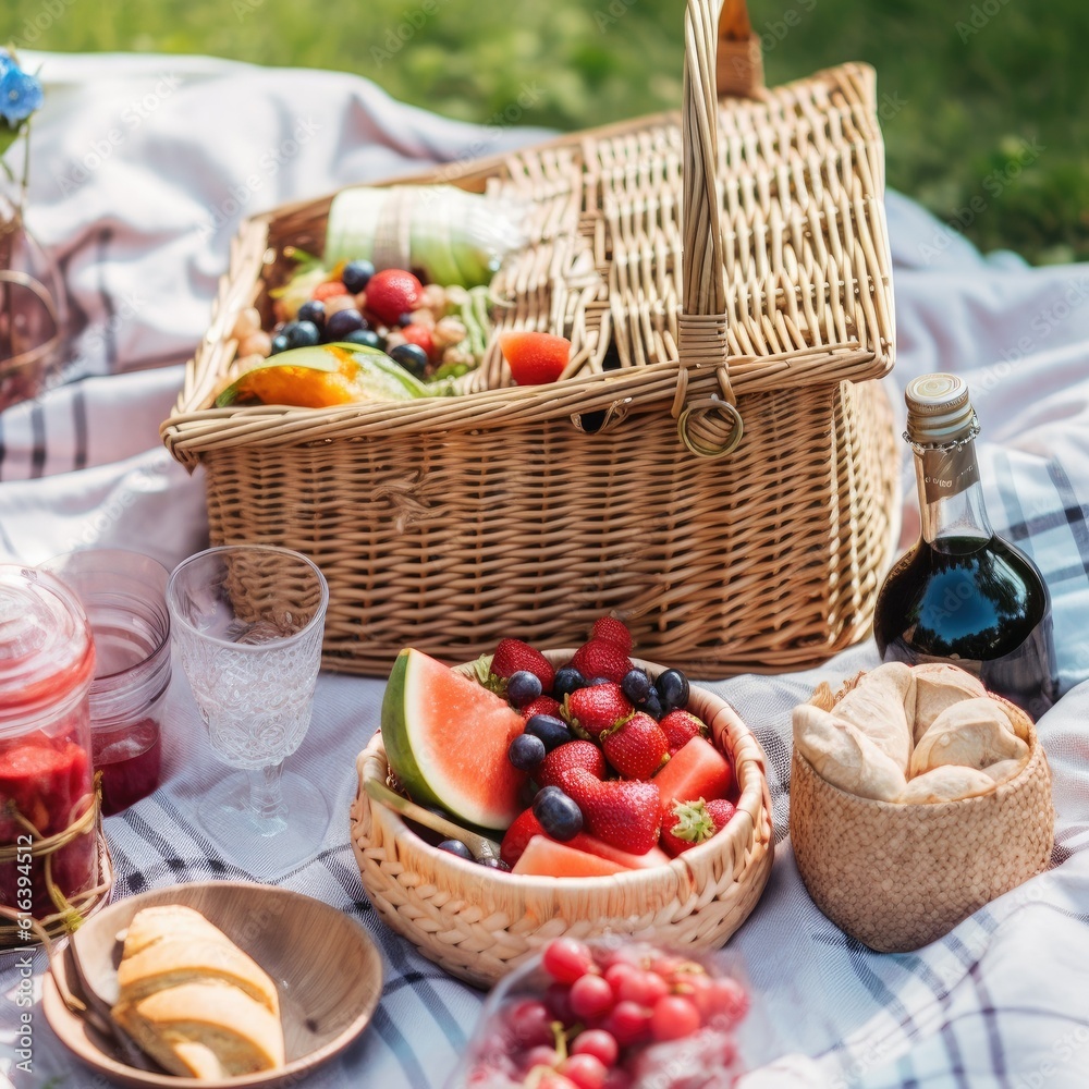 picnic in the garden picnic in the garden
