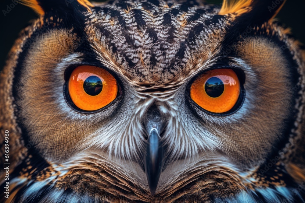 Inquisitive Owl Curious Nocturnal Hunter Inquisitive Owl Curious Nocturnal Hunter