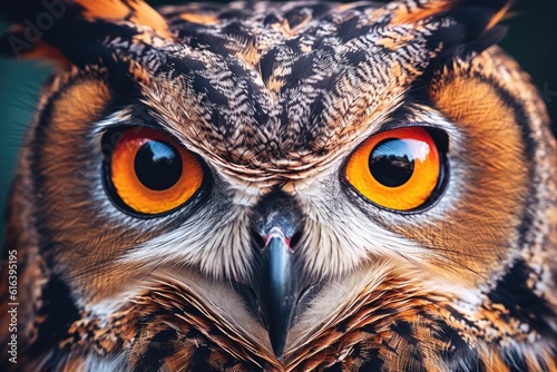 Inquisitive Owl Curious Nocturnal Hunter © mindscapephotos
