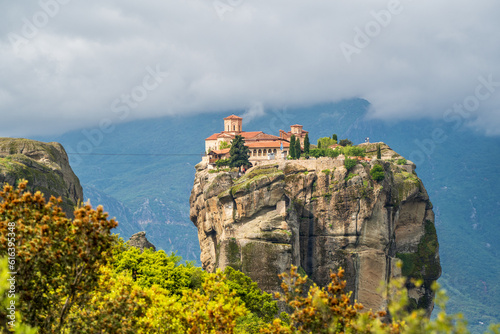 Meteora Monastery view in Greece