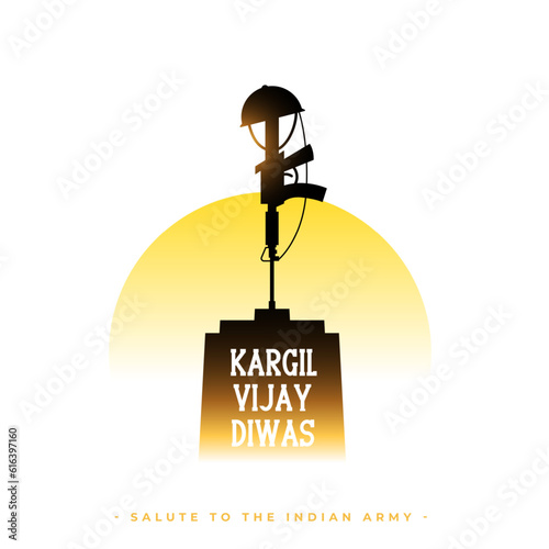 kargil vijay diwas event background the victory day of india photo