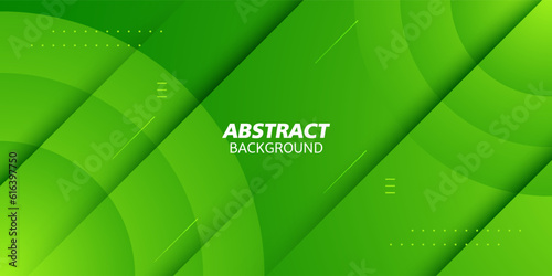 Abstract colorful green background. Simple template vector with overlay circle pattern. Colorful green background with trendy pattern design. Eps10 vector