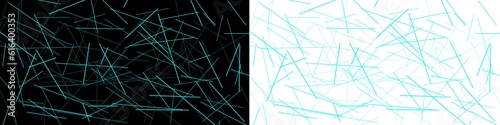 Принти на полотні blue light line random pattern abstract tecnology transparent background