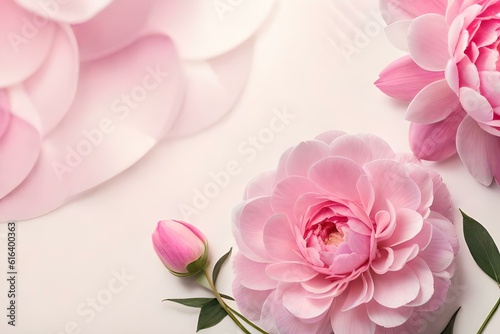 pink roses background generated by AI tool