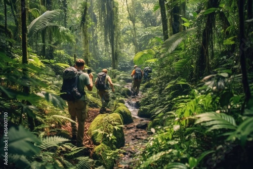 Papier peint Jungle Expedition Rainforest Adventure