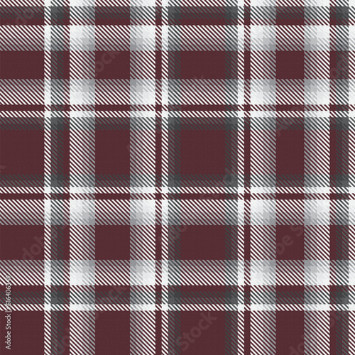 Red Ombre Plaid textured Seamless Pattern