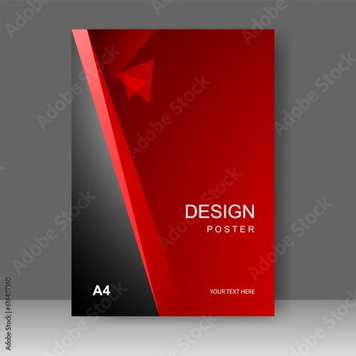 Brochure template layout design. Annual report, catalog, Corporate business. Simple Flyer promotion. magazine. Vector illustration
