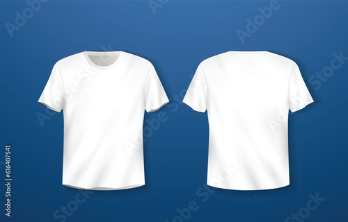 White t shirt template
