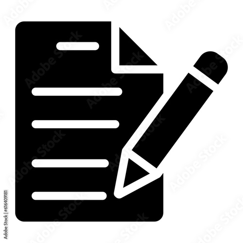 writing icon 