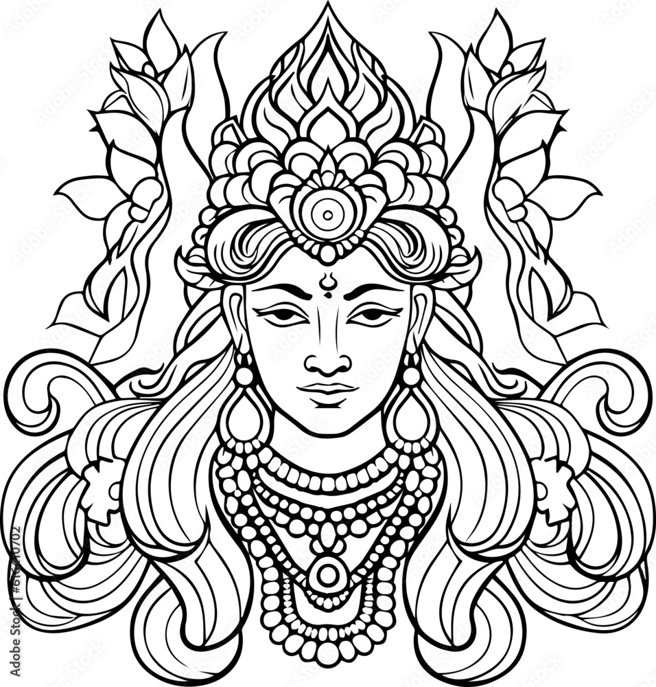 Hindu god maa laxmi images