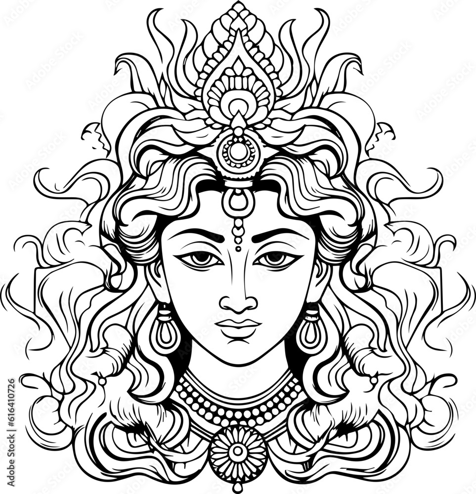 Hindu god maa laxmi images