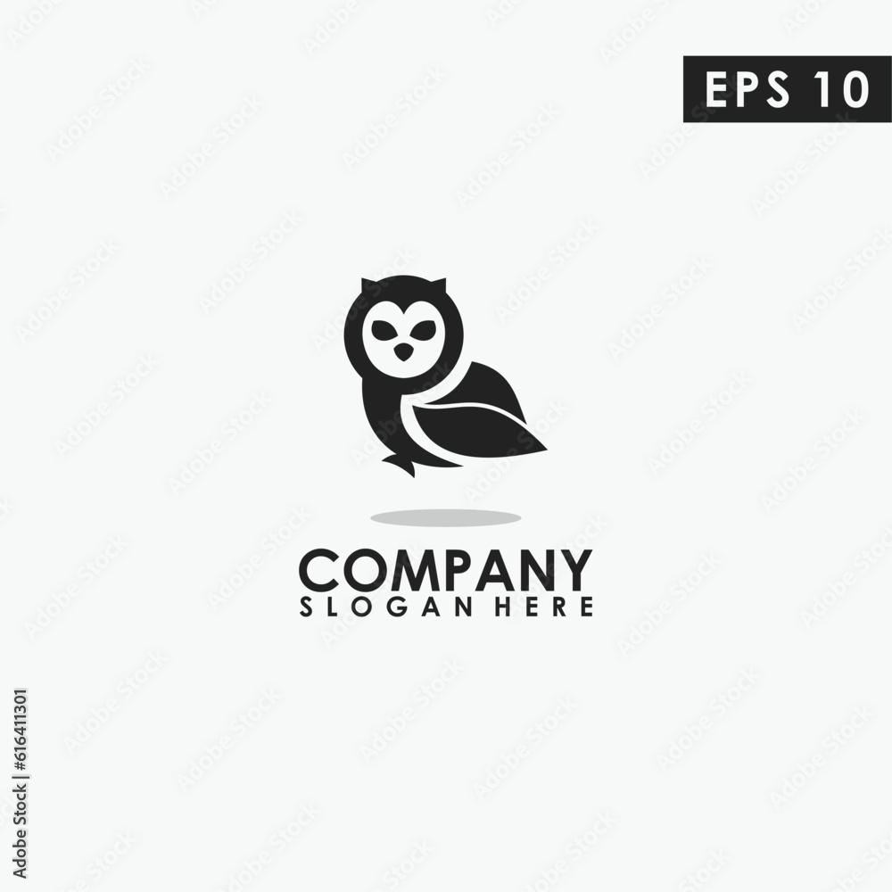 Owl Logo Design. Owl Logo Template. Modern Design. Flat Logo. Vector Illustration Owl Logo Design. Owl Logo Template. Modern Design. Flat Logo. Vector Illustration