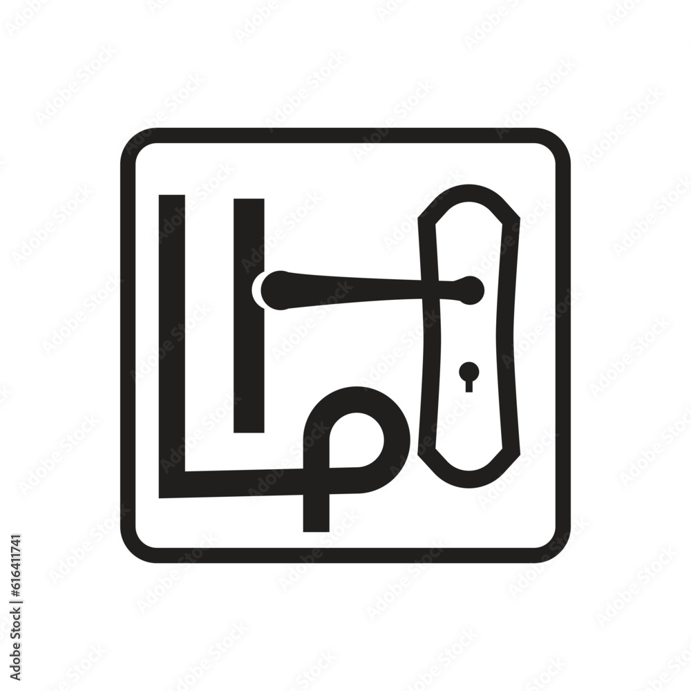 Beautiful lock and handles Logo design for Use Beautiful lock and handles Logo design for Use