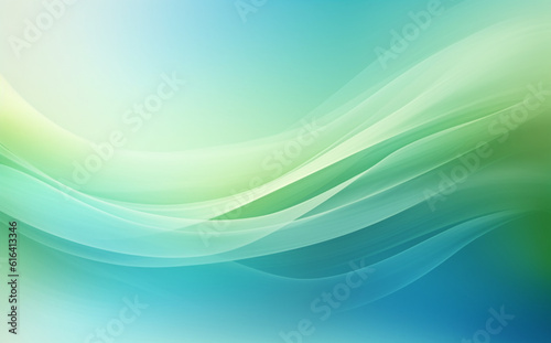 Blue and white gradient abstract background, Colorful pastel design, green gradation backdrop, Illustration