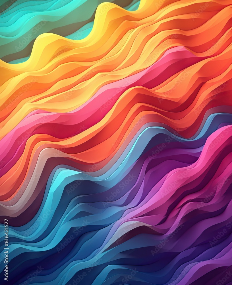 Trendy modern background and texture. Topographic multicolored linear background Trendy modern background and texture. Topographic multicolored linear background