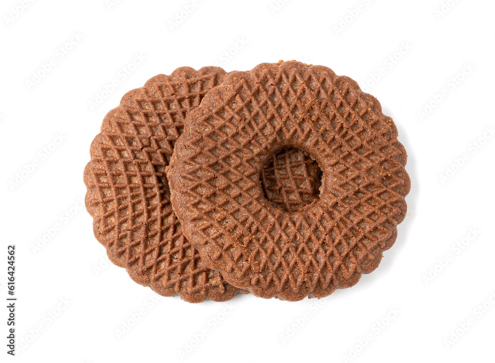 Chocolate Biscuit Rings Isolated, Black Cookie Circles, Dark Soft Biscuits, Round Butter Cookies Chocolate Biscuit Rings Isolated, Black Cookie Circles, Dark Soft Biscuits, Round Butter Cookies