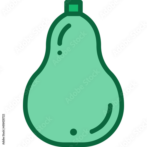 calabash two tone icon