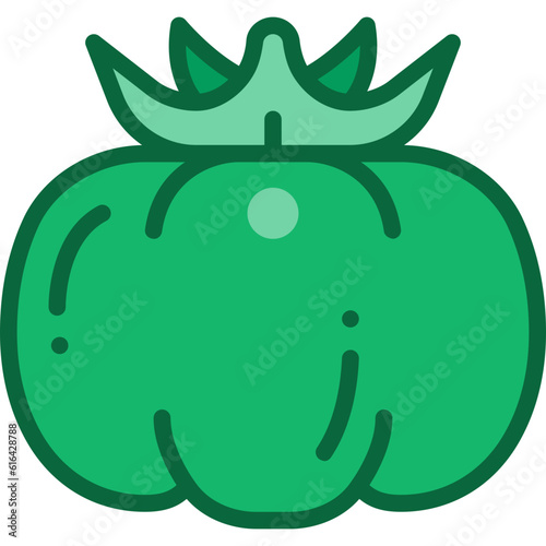 tomato two tone icon