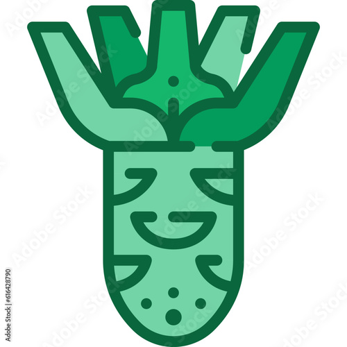 wasabi two tone icon