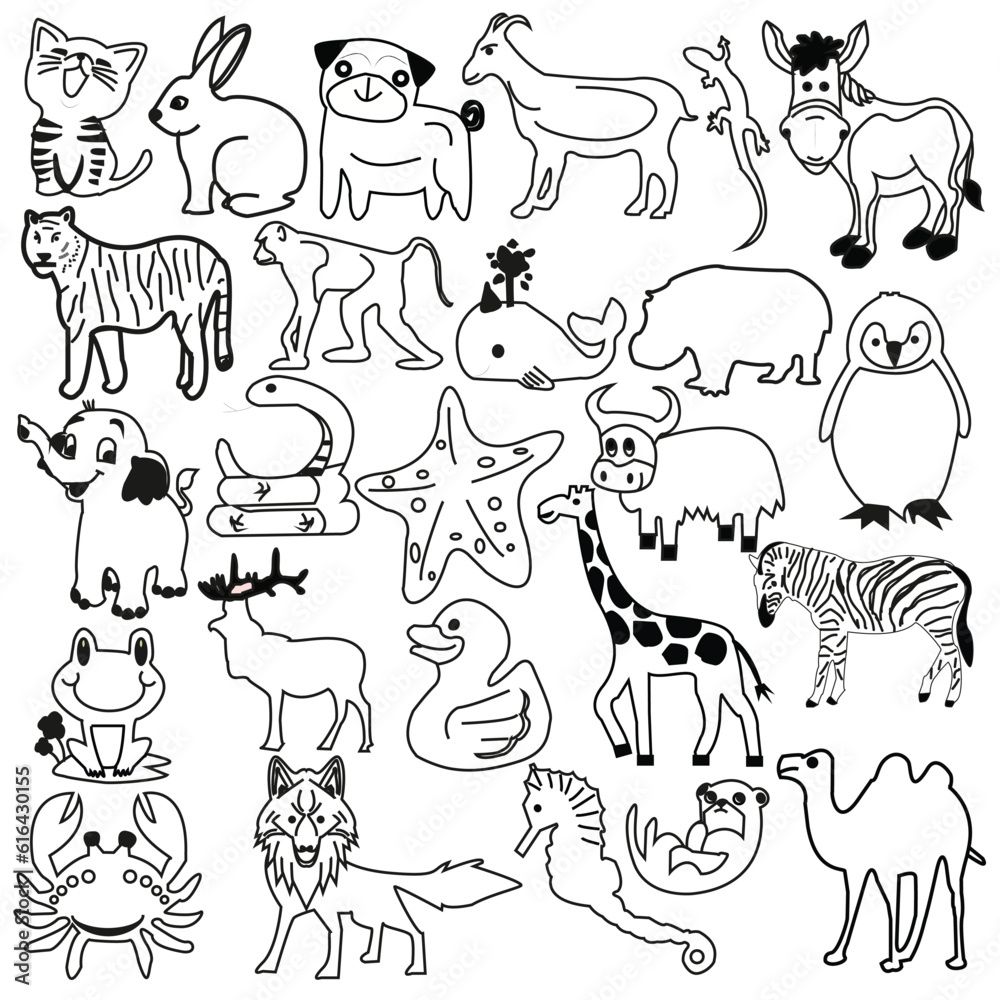 25 Animals of different kinds 25 Animals of different kinds