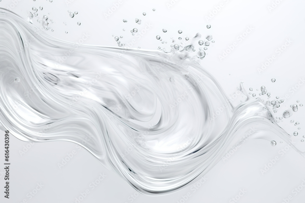 Abstract water drops in isolated background Abstract water drops in isolated background