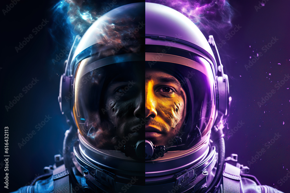 Astronaut in the cosmos fantasy abstract 3d art 5 Astronaut in the cosmos fantasy abstract 3d art 5
