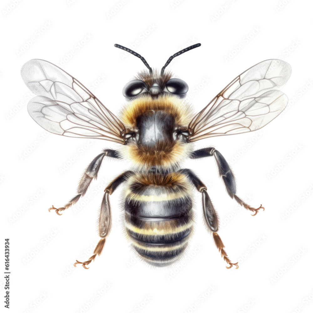 bee watercolor isolated on transparent background cutout bee watercolor isolated on transparent background cutout