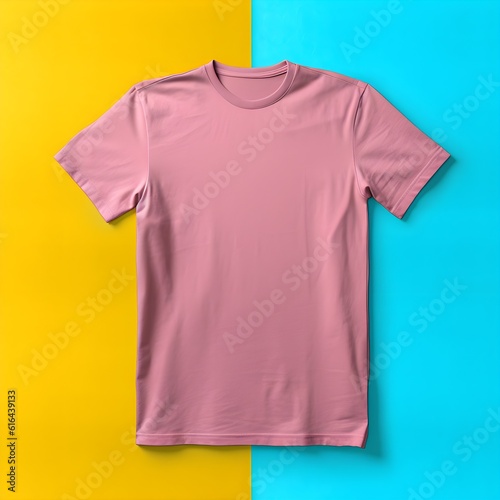 Stand out from the crowd with unique mockup of t-shirt design
