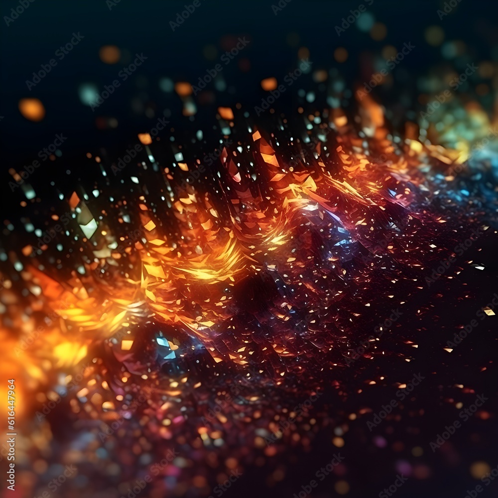 Explore the power of abstract particle backgrounds and unleash your creativity
